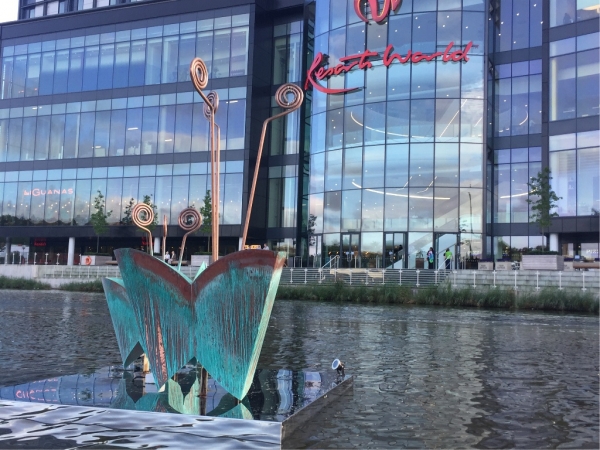 NEC Signs, Resorts World Signs, Sculpture signs, copper signs, LED signs, Neon Signs