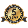 5 year warranty