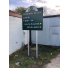 sign in the ground 