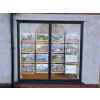 Estate agent window signage
