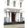 Hotel entrance sign