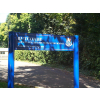 Post and Panel sign
