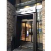 Hotel entrance sign