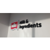 Flat cut logo