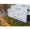 Multi post and panel sign