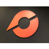 flat cut logo