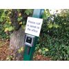 informational sign