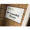Printed wall signs, internal signs, plastic signs, Foamex signs