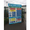 Site safety board, safety signs, freestanding safety sign, site safety signs