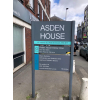Delta post & panel, freestanding sign, post mounted signs