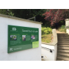 Map signs, location signs, information signs, park signs, instruction signs, way-finding signs