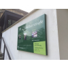 Map signs, location signs, information signs, park signs, instruction signs, way-finding signs
