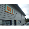 Box tray signs, tray signs, building signs, fascia signs, unit signs, industrial signs, warehouse signs