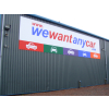 Building signs, shop signs, industrial signs, flat panel signs, composite signs, Dibond signs