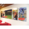 Printed wall signs, internal signs, acrylic signs, photo signs, office tech