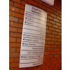 directory signs, Vista signs, lobby signs, reception signs, information signs