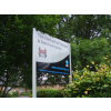 Delta post & panel, freestanding sign, post mounted signs