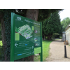 Map signs, location signs, information signs, park signs, instruction signs, way-finding signs