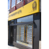 Box tray signs, tray signs, building signs, fascia signs, unit signs, retail signs, florist signs, shop signs, industrial signs