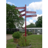 Finger-post, fingerpost, area signs, pointer signs, pointing signs, finger posts