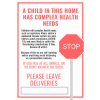 Covid advice signage