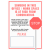 Covid signage graphics