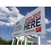 Standard post & panel, freestanding sign, post mounted signs