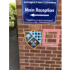 flat wall signs, external wall signs, instruction signs, plastic signs, fence sign