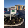 Delta post & panel, freestanding sign, post mounted signs