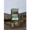 Housing development signs, freestanding signs, post mounted signs
