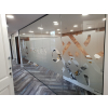 Window graphics, window vinyl, window decals, window pictures, window frosted etch, etch vinyl graphics
