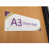 Door signs, door name plates, door names