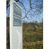 MonoFlat sign, freestanding sign, totem sign, monolith sign, forecourt sign