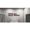 Muller flat cut letter and logo