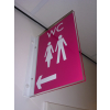 Hanging signs, suspended signs, ceiling signs, office signs