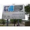 Standard post & panel, freestanding sign, post mounted signs