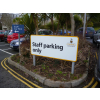 Standard post & panel, freestanding sign, post mounted signs