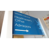 Delta post & panel, freestanding sign, post mounted signs