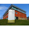 Monocurve sign, Monolith sign, totem, totem sign, freestanding sign, forecourt sign, welcome sign, large signs