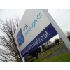 Delta post & panel, freestanding sign, post mounted signs