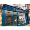 Box tray signs, tray signs, building signs, fascia signs, unit signs, retail signs
