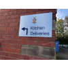 flat wall signs, external wall signs, instruction signs, plastic signs, fence sign
