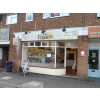 Cafe and takeaway signs