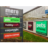 Retail park signs
