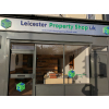 Leicester Property Shop UK estate agent signs