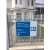 gate sign