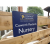 Post and Panel sign