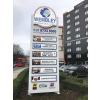 Wembley International Hotel Signs